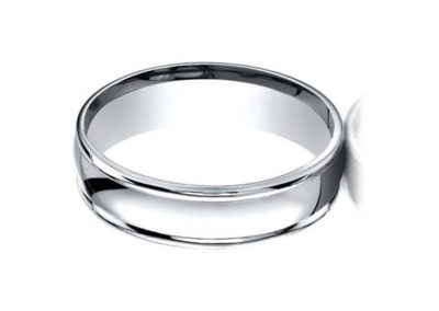 White gold wedding band