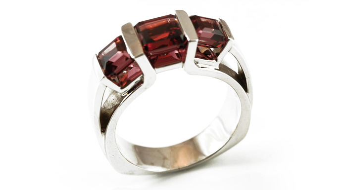 Garnet Rings