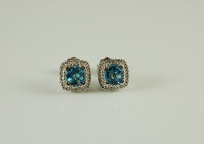 blue zircon earrings