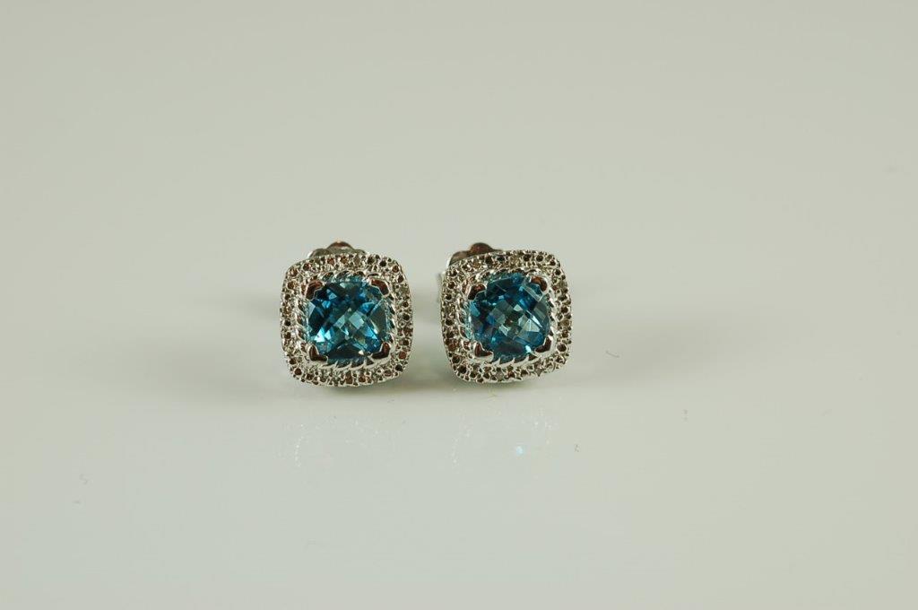 zircon earrings
