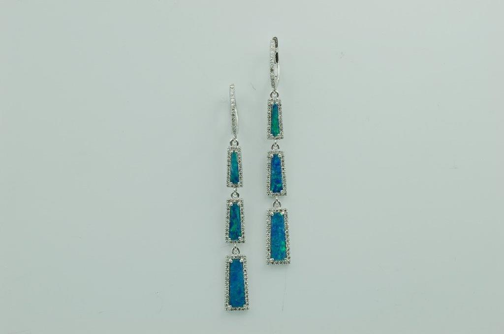 opal earrings