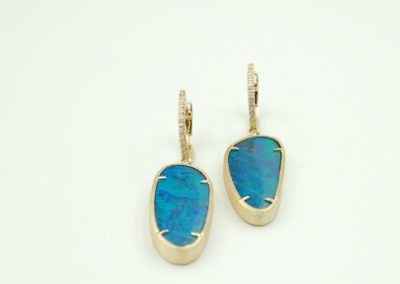 opal earrings