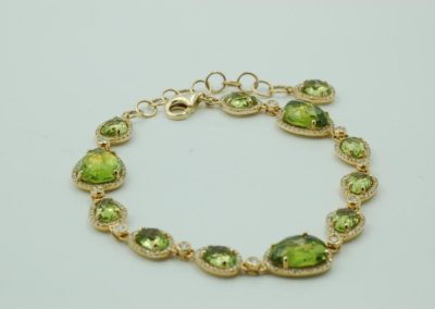 peridot bracelets bracelet