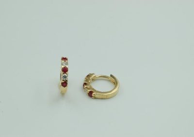 ruby and diamond earrings 2