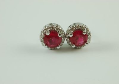 ruby earrings 2