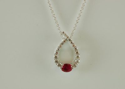ruby pendant
