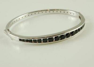sapphire bangle bracelet