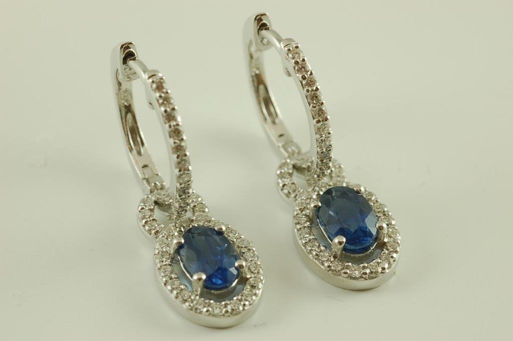 sapphire earrings