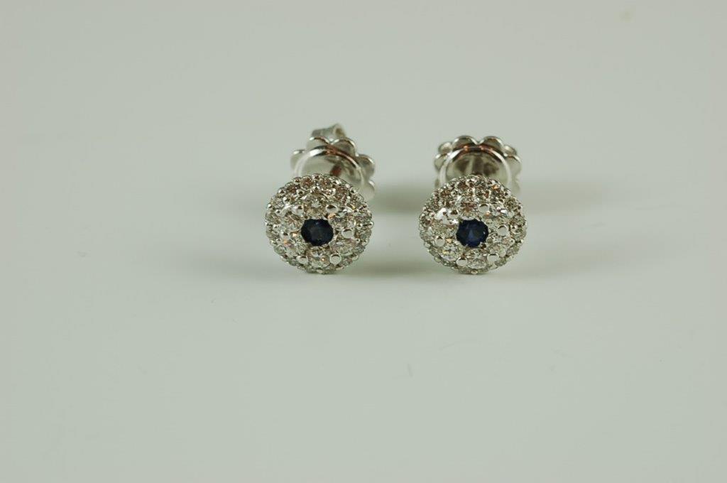 sapphire earrings