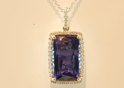 sapphire pendant