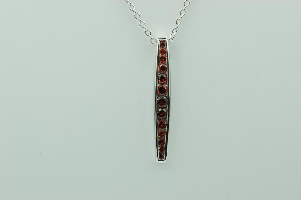 garnet necklaces and pendants