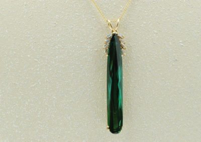 tourmaline pendant