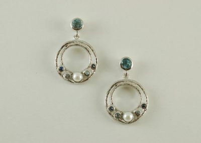 aquamarine earrings