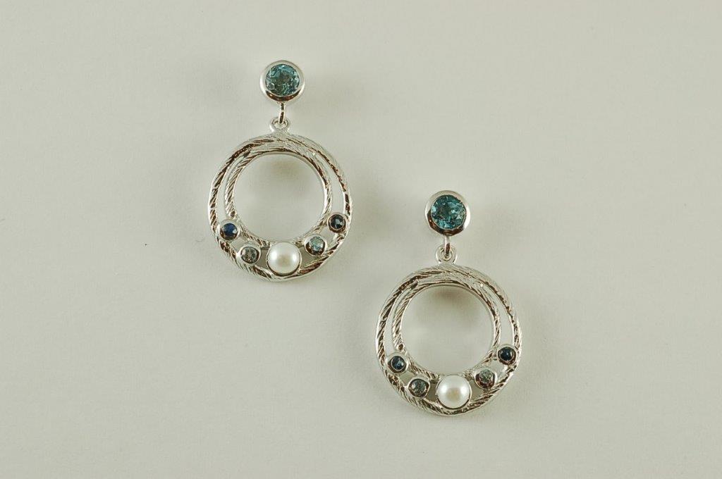 aquamarine earrings